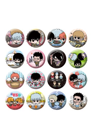 Gintama Enamel Pins Famous Scene Ver. 5 cm Assortment (16)