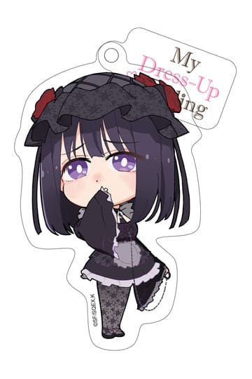 My Dress-Up Darling Acrylic Keychain Marin Shizuku Cosplay Chibi Style 8 cm