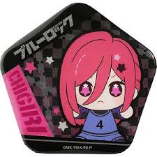 HUGGY Series Tin Badge Bluelock Hyouma Chigiri