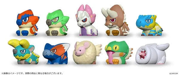 Capcom Figure Builder Finger Puppet Monster Hunter Vol.1