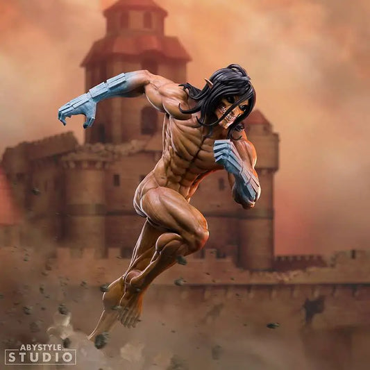 Attack On Titan Eren Titan Form 1/10 Super Figure Collection Statue