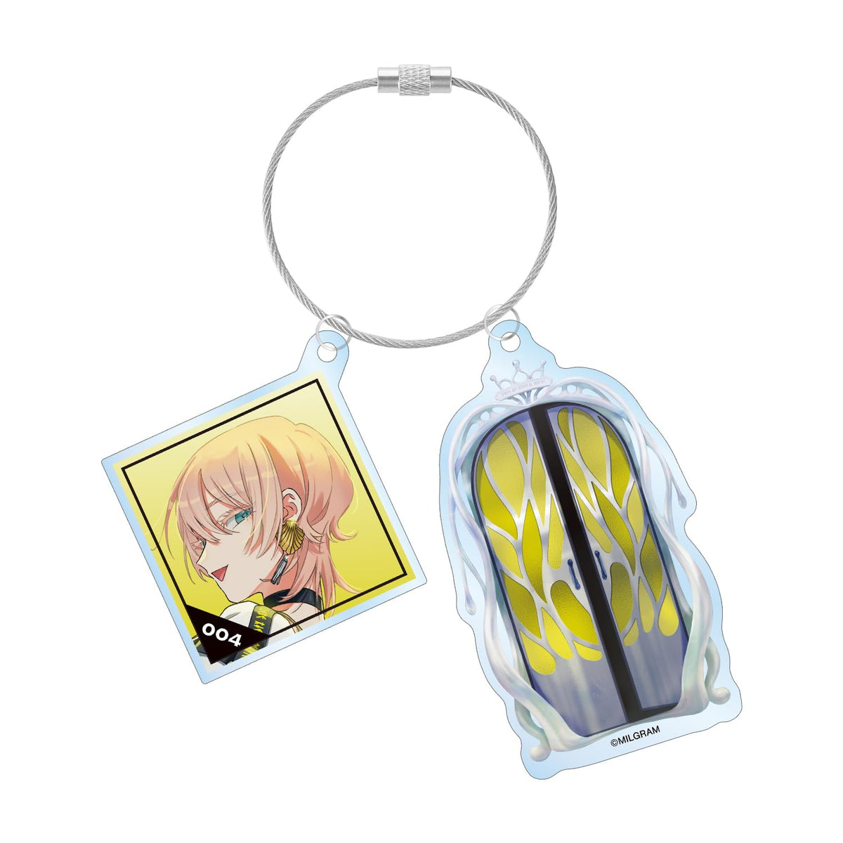 Muu 'Not Bad' Jacket Illustration ver. Double Wire BIG Acrylic Keychain