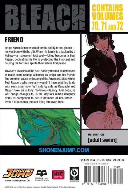 Bleach (3-in-1 Edition), Vol. 24: Includes vols. 70, 71 & 72