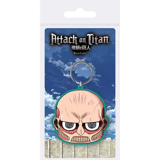 Attack On Titan Colossal Rubber Keychain