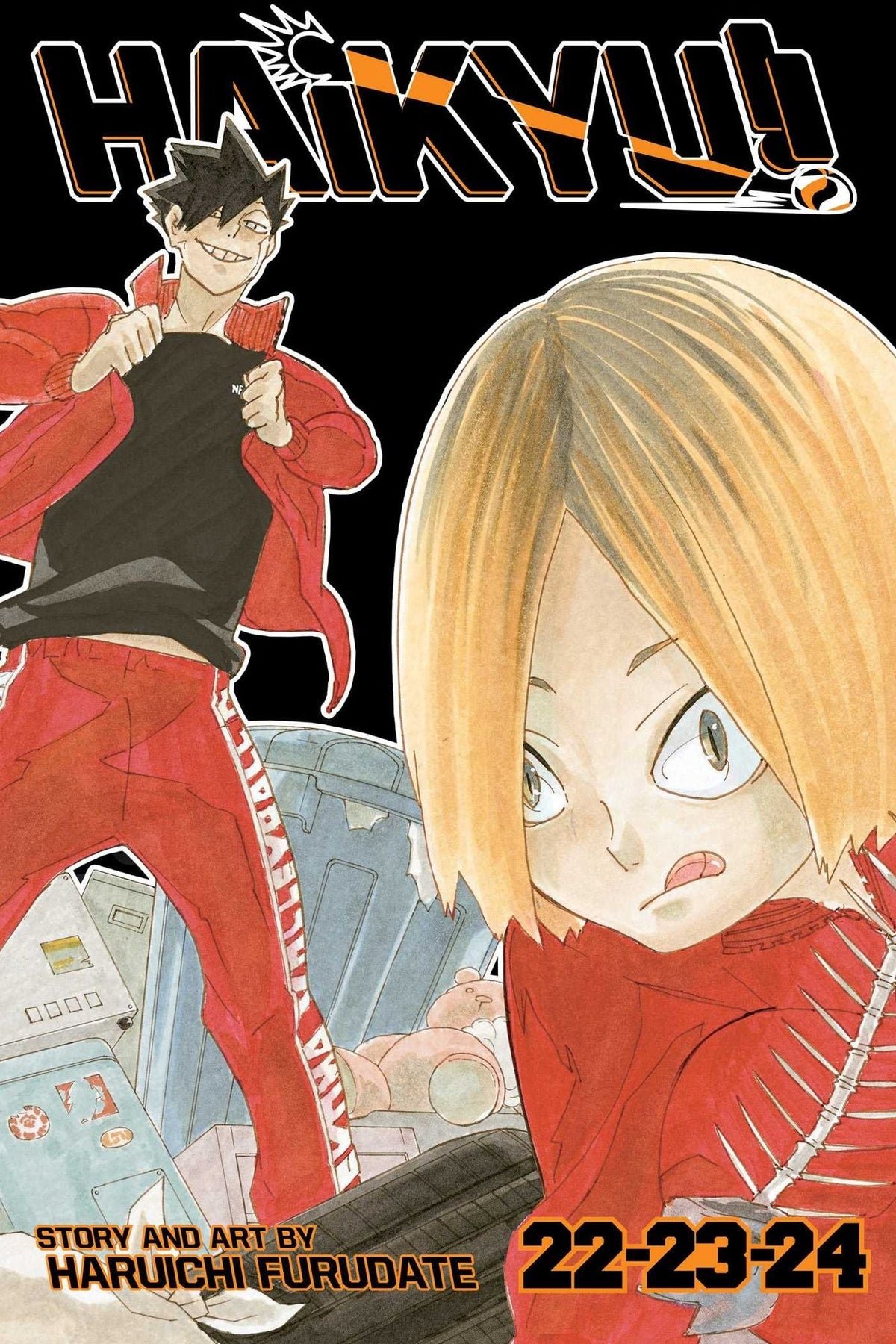 HAIKYU!! 3-IN-1 EDITION 08