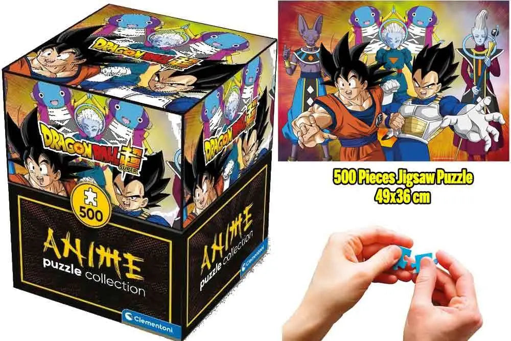 Anime Puzzle Collection - Cube500 Dragon Ball: Goku & Vegeta - Jigsaw Puzzle 500 Pcs