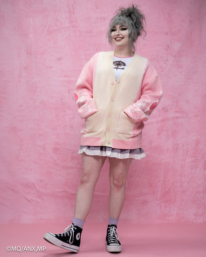 Puella Magi Madoka Magica Madoka Cardigan - model wearing