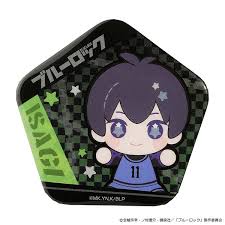 HUGGY Series Tin Badge Bluelock Meguru Bachira