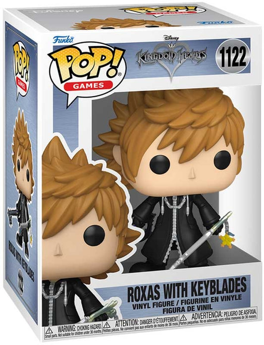 FUNKO POP GAMES: KH - ROXAS W/KEYBLADES