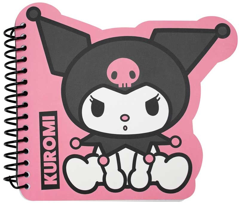 HK KUROMI NOTEBOOK - SHAPED