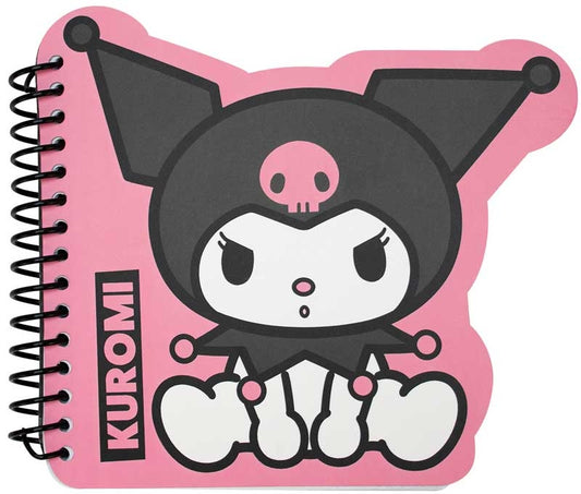 HK KUROMI NOTEBOOK - SHAPED