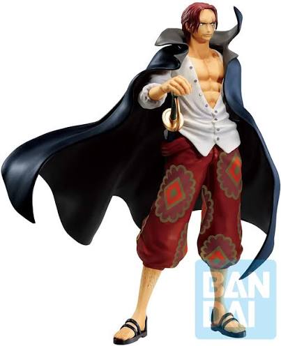 One Piece: Masterlise Ichibansho PVC Statue: Shanks (Red Hair Pirates Version)