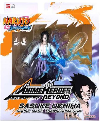Naruto Shippuden: Anime Heroes Beyond Action Figure: Sasuke Uchiha