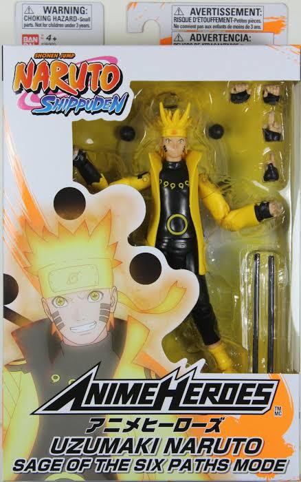 Anime Heroes - Naruto - Naruto Uzumaki Sage Mode