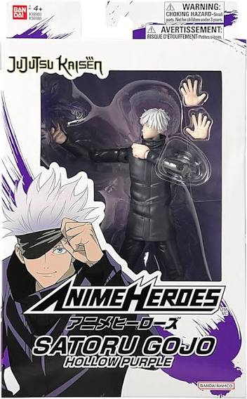 Anime Heroes Jujutsu Kaisen Saturo Gojo Hollow Purple Action Figure