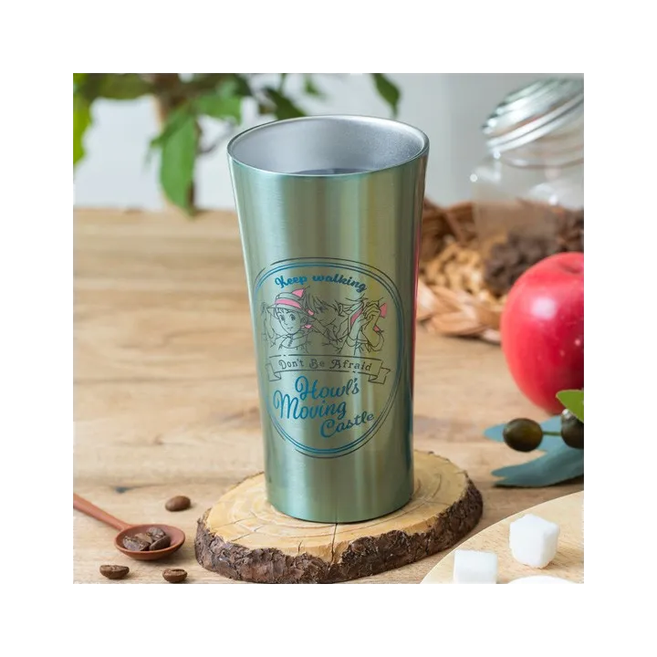 Stainless steel 400ml Don't be afraid - Howl's MovingCastle