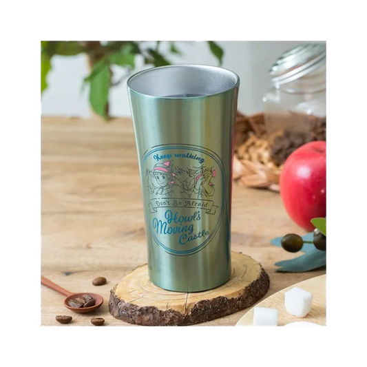 Stainless steel 400ml Don't be afraid - Howl's MovingCastle
