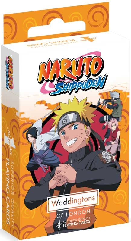 NARUTO WADDINGTONS PLAYING CARDS